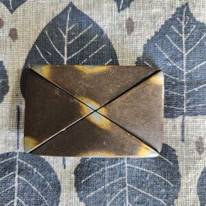 Belt Buckle - Abstract Two Tone